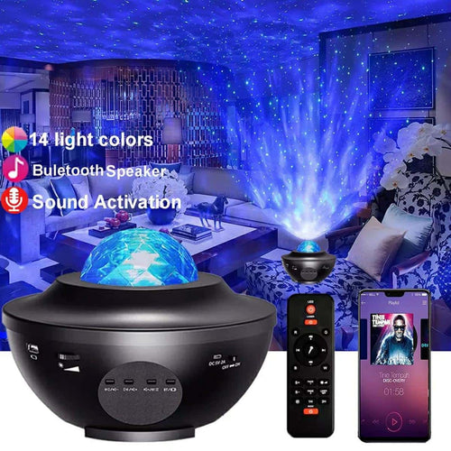 Galaxy Ocean Light Projector