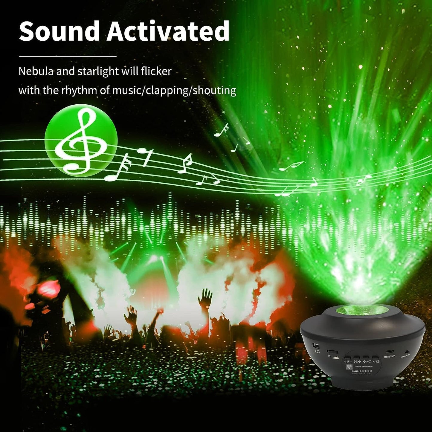 Galaxy Ocean Light Projector