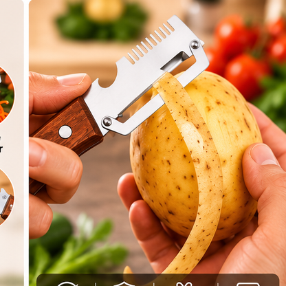 2 in 1 Multifunctional Vegetable Peeler